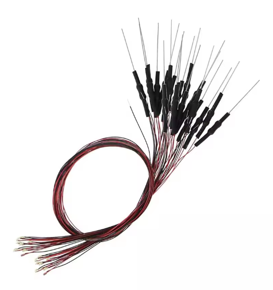 (image for) 0402 surface mount 12V prewired LED - green