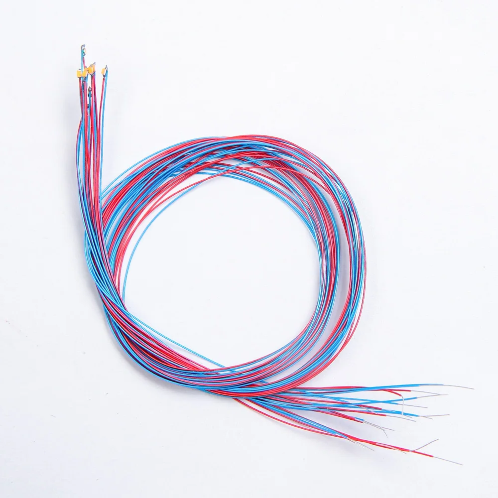 (image for) 0402 surface mount 3V prewired LED - white