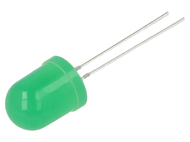 (image for) 10mm green diffuse 12V constant current LED