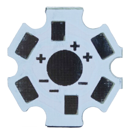 (image for) Star PCB for generic power LEDs
