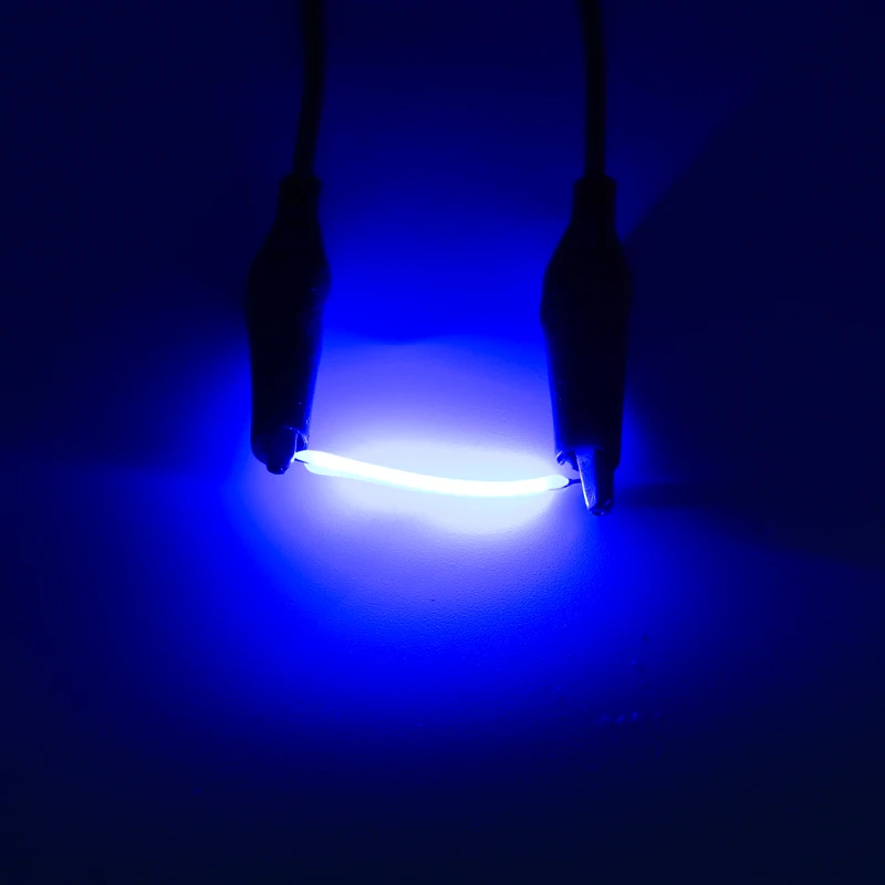 (image for) 38mm, 3V super flexible blue LED filament