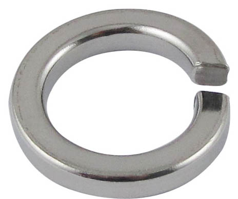 (image for) M2.5 stainless steel spring washer - bag of 10