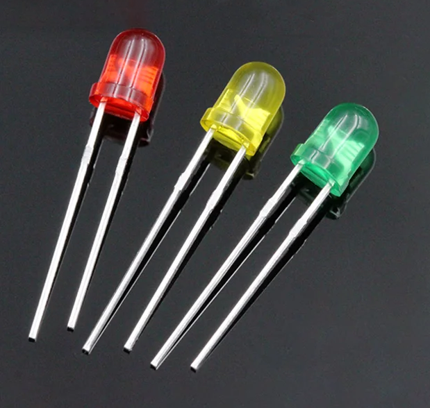 (image for) 4mm red diffuse superbright LEDs