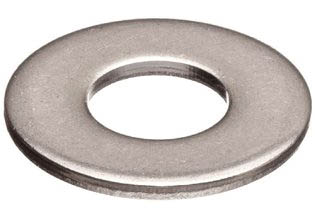 (image for) M2 stainless steel flat washer - bag of 10