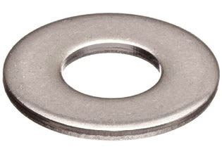 (image for) M3 large diameter stainless steel flat washer - bag of 10