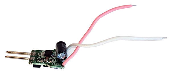 (image for) 12V AC/DC driver for 4 to 7 x 1W LEDs