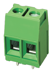 40A heavy duty PCB mount terminal blocks - 2 way (image for) 40A heavy duty PCB mount terminal blocks - 2 way