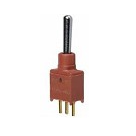 (image for) SPDT centre-off low power subminiature toggle switch