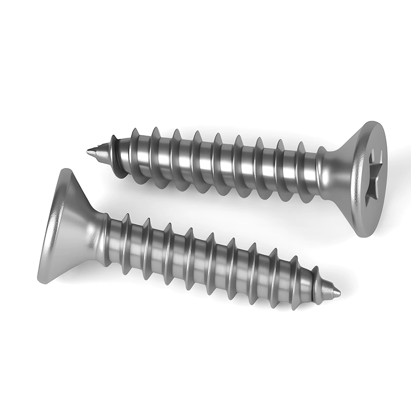 (image for) M2.9 x 13mm stainless steel phillips head countersunk screws - bag of 100