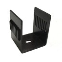 (image for) U-shaped heatsink for transistors and LEDs