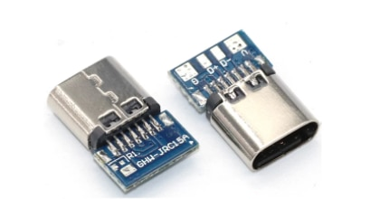 USB-C socket breakout board
