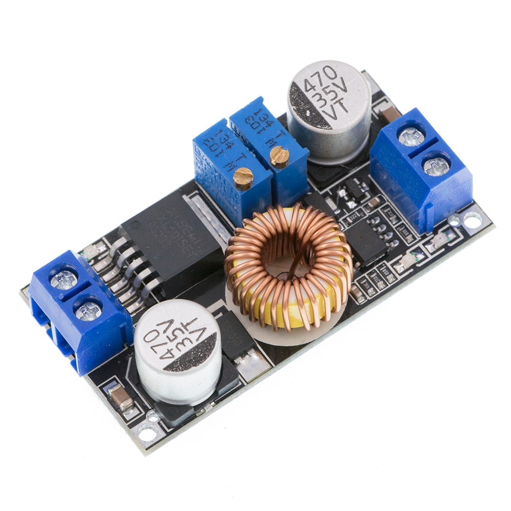 (image for) XL4015 stepdown DC-DC converter with current and voltage control