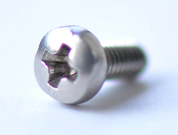 (image for) M2.5 x 12mm stainless steel philips head screws - bag of 10