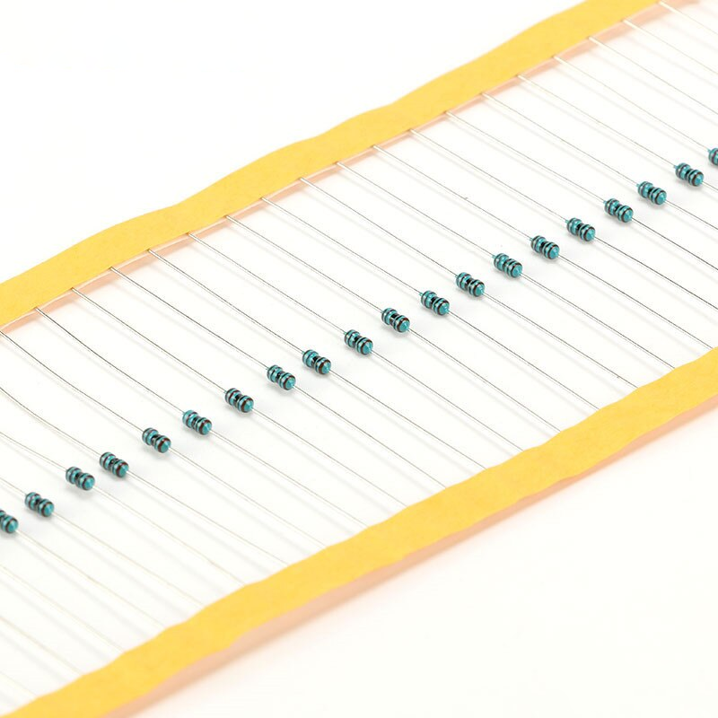 (image for) 100 Ohm 1/6W miniature metal film resistors