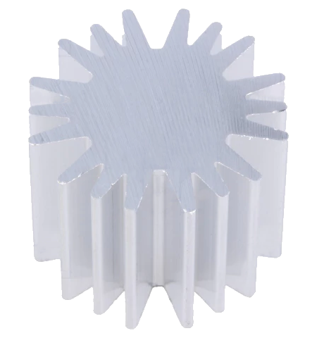 (image for) 20 x 15mm mini circular fan style heatsink for power LEDs