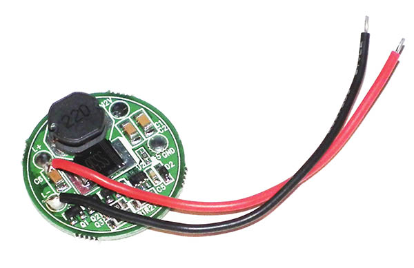 (image for) 2.5 amp DC driver for 1 to 3 10W LEDs